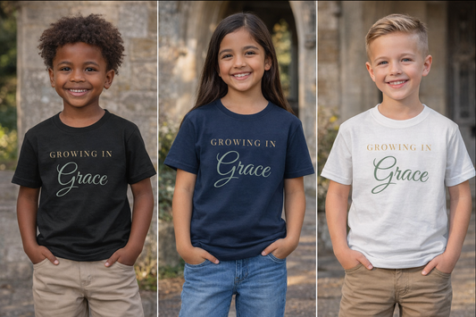 UNDIM | Growing in Grace - Kids Tee