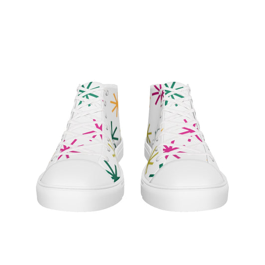 UNDIM women's High-Top Canvas Sneakers